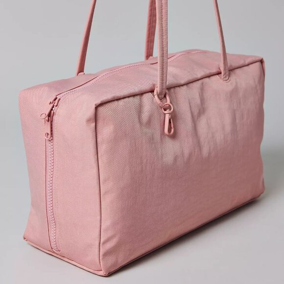 NWT Baggu Medium Nylon Bowler Bag - Rose Tan - Picture 4 of 6